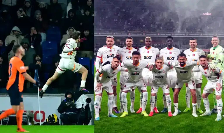 Galatasaray, Başakşehir'i Devirip Liderliğini Sürdürdü!