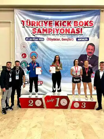 Kalbinur Çimşit, Türkiye Kickboks'ta İkinci!