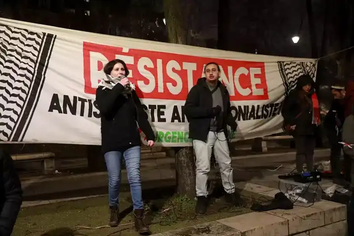 Paris'te Filistin Protestosu: Macron'a Tepki