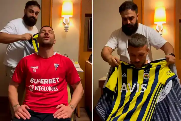 Podolski'ye Fenerbahçe Şakası! Öfkesi Sosyal Medyayı Salladı